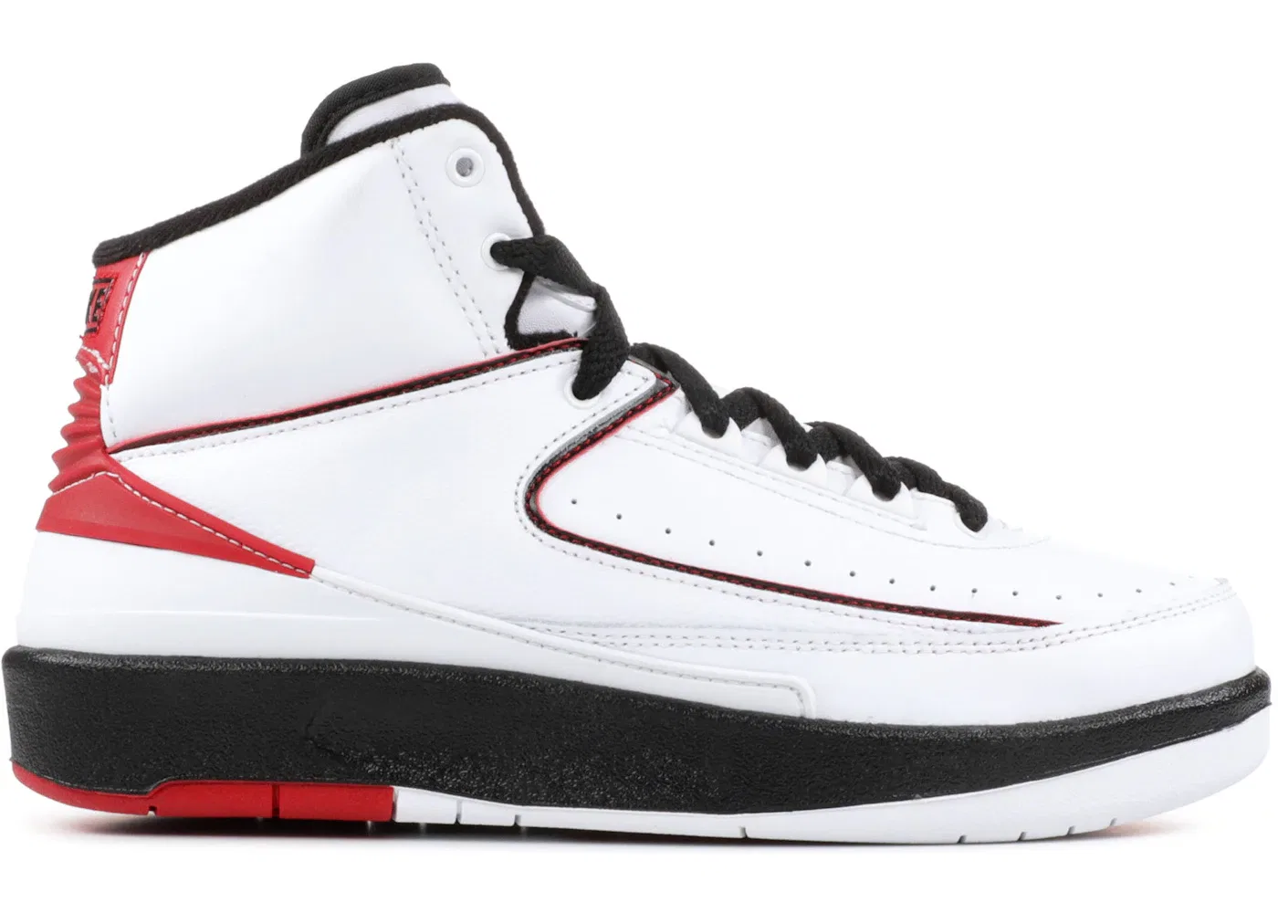 Детские кроссовки Lifestyle Jordan 2 Retro QF Chicago Jordan, White/Varsity Red-Black