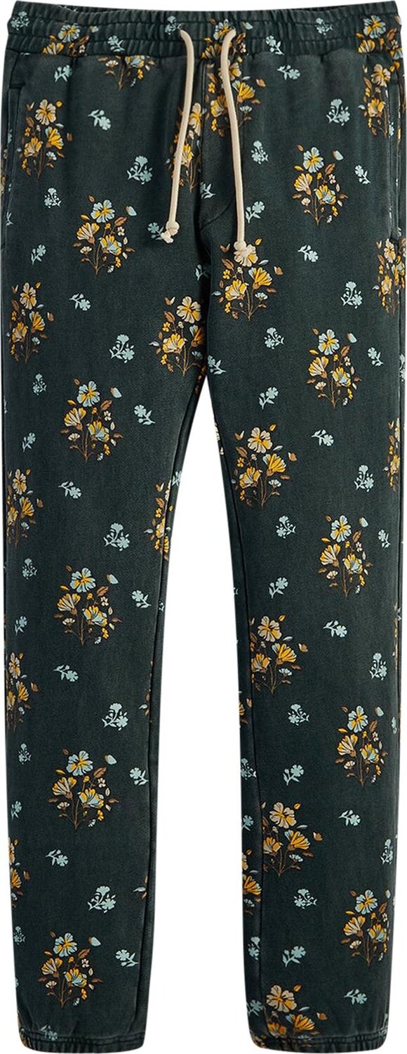 

Спортивные брюки Kith Begonia Floral Williams I Sweatpant 'Stadium', зеленый