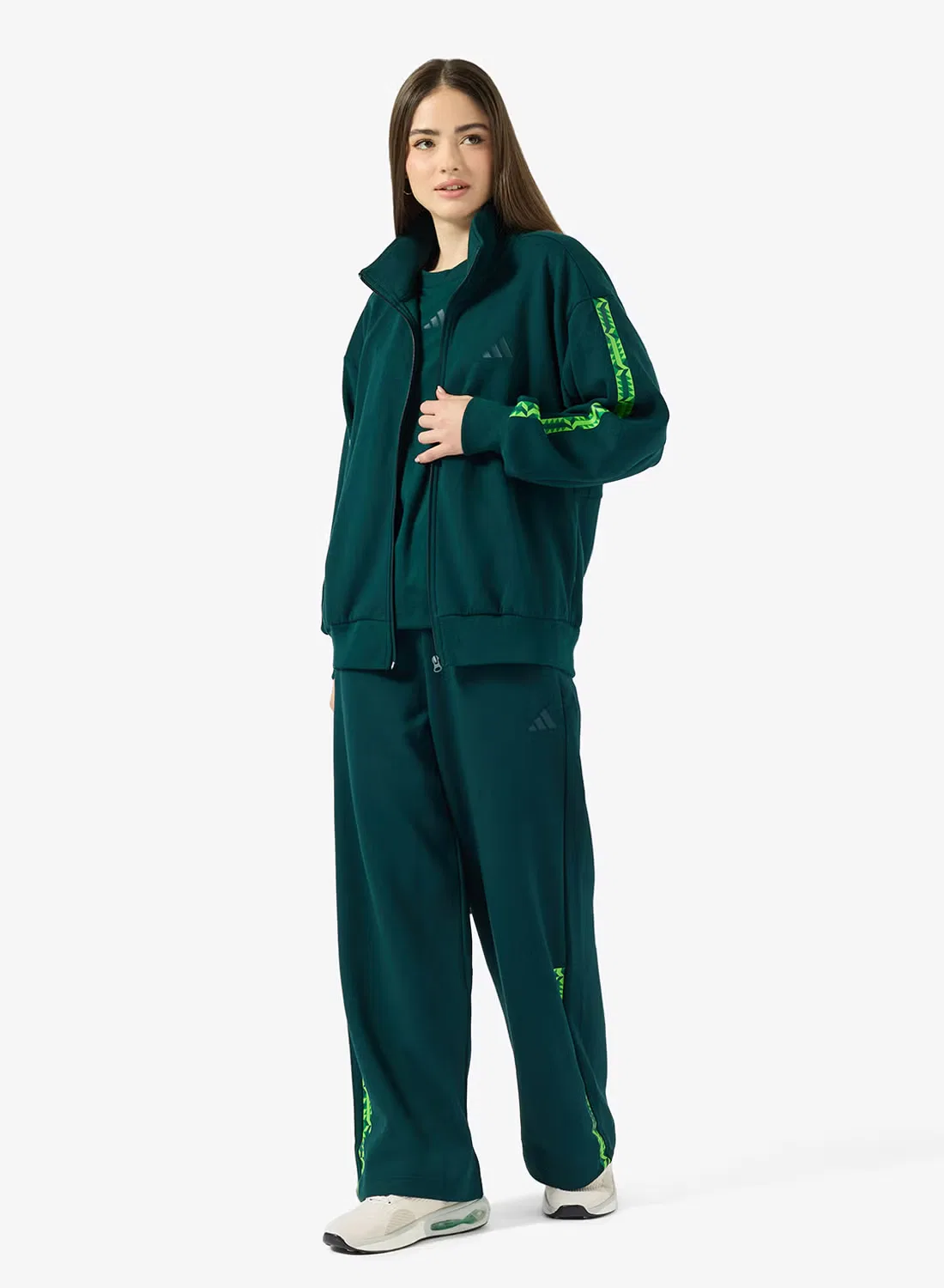 Спортивные штаны мягкие с логотипом Adidas, авриви веравр — фото 2