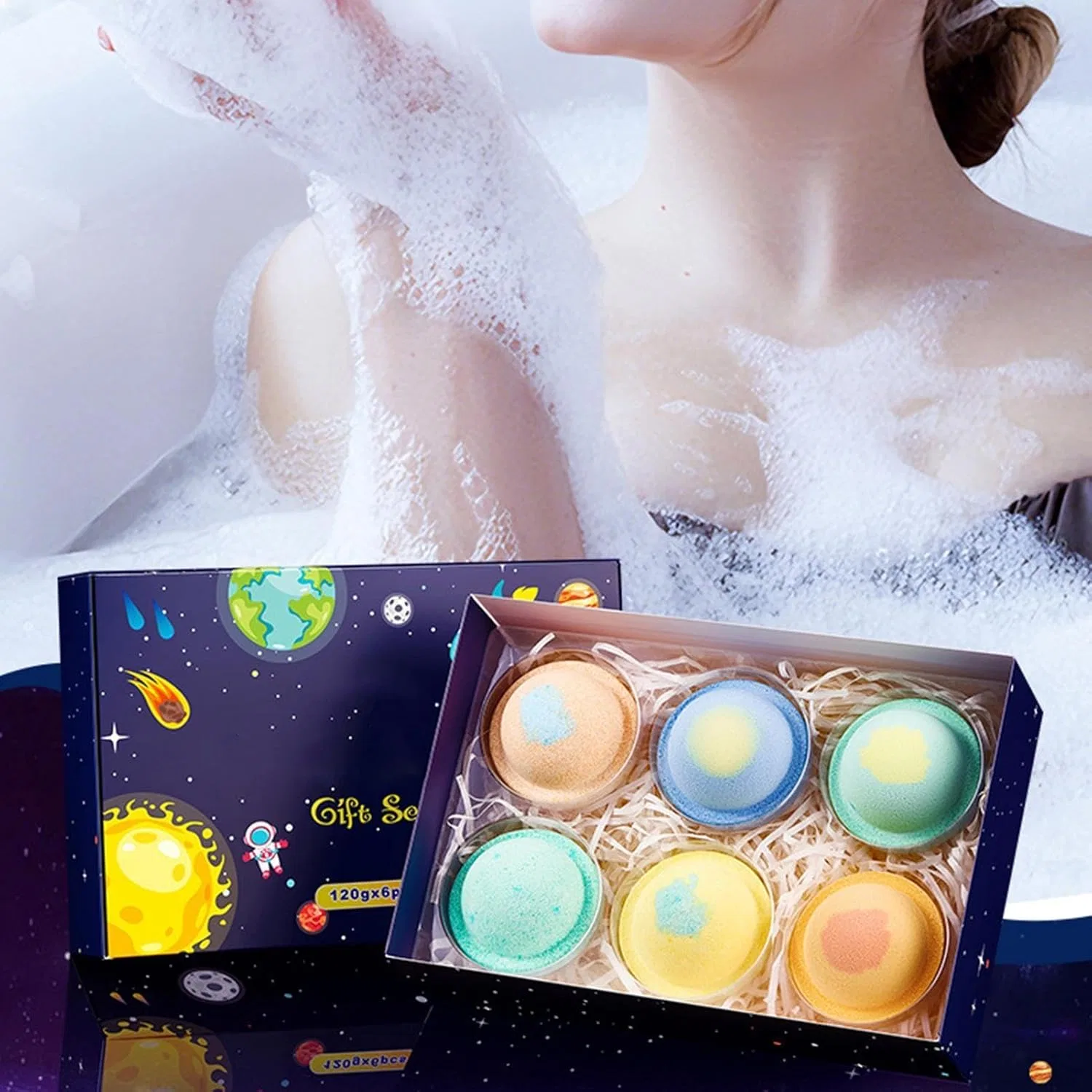 Generic Набор мячей для ванны, 6 шт — фото 3