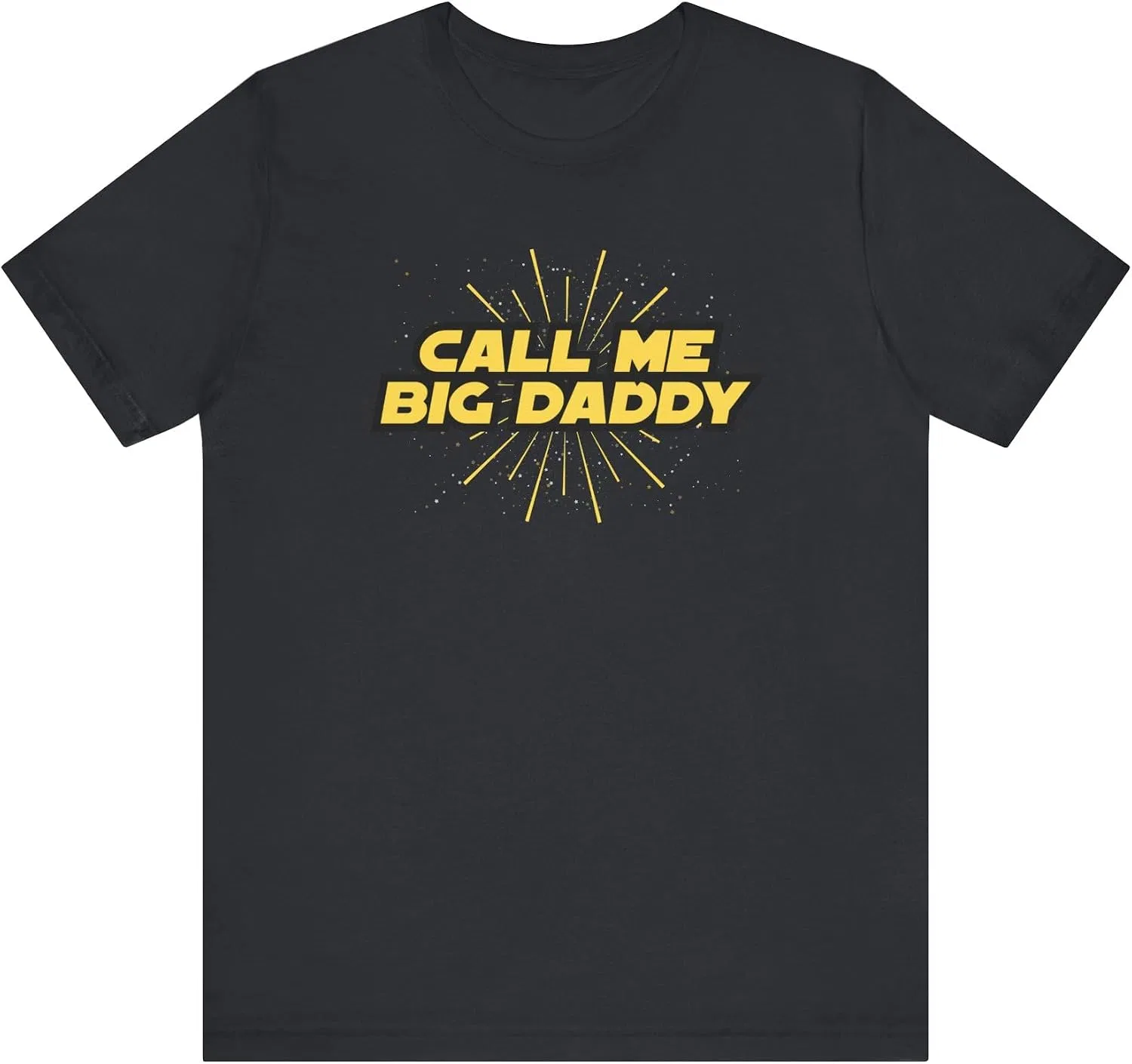 Футболка Call Me Big Daddy Bella Canvas 3001, Vintage Black