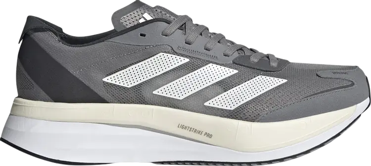 

Кроссовки Adidas Adizero Boston 11 'Grey Zero Metallic', серый