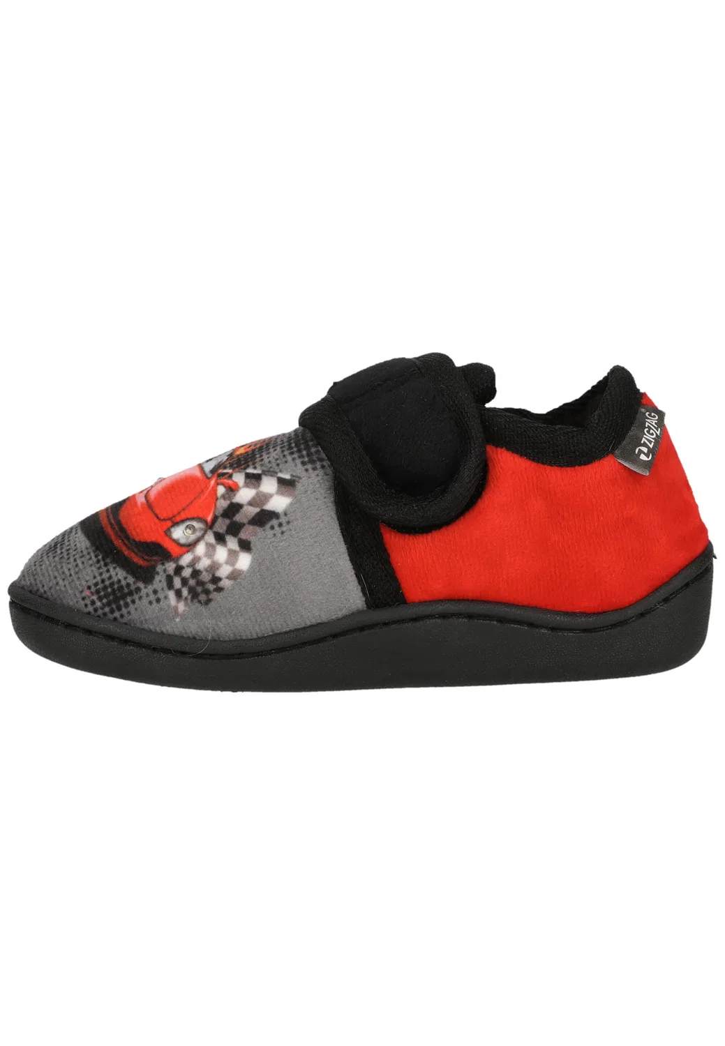 Детские тапочки со световыми эффектами Adou Zigzag, Schwarz Bunt Schwarz