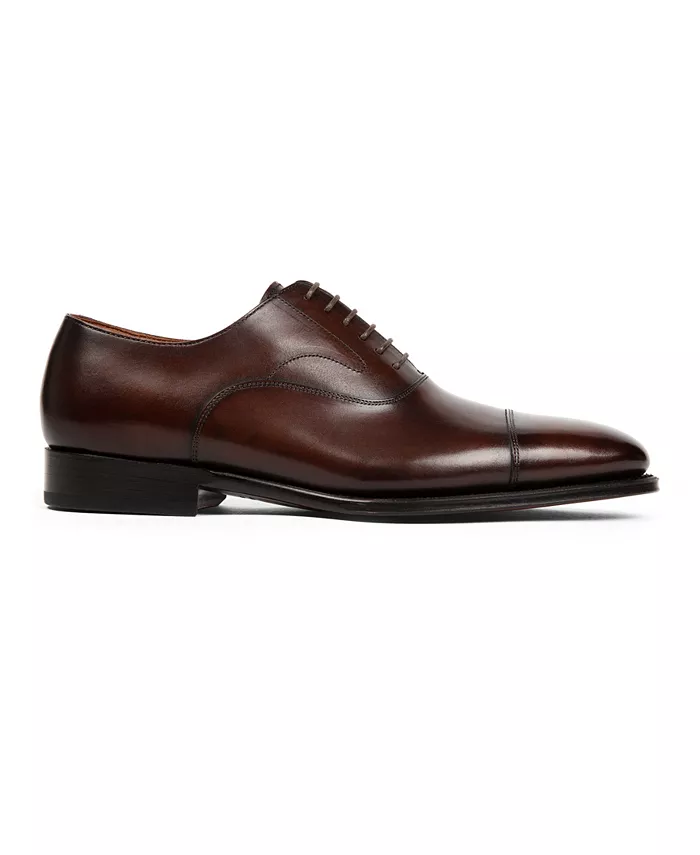 Мужские классические оксфорды Regent Cap Toe из кожи Anthony Veer, коричневый — фото 2