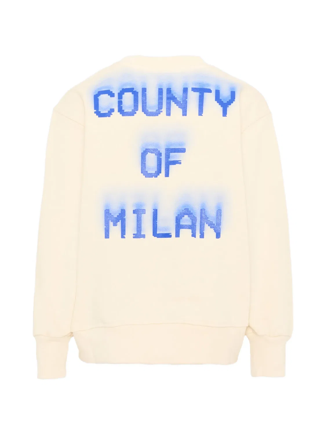 Толстовка с логотипом County Of Milan, нейтральные цвета — фото 2