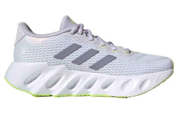 Кроссовки (WMNS) Adidas Switch Run Running Shoes 'Cloud White Silver Violet', белый — фото 2