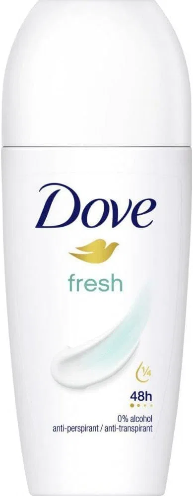 Роликовый дезодорант 48ч Dove Fresh, 50 мл