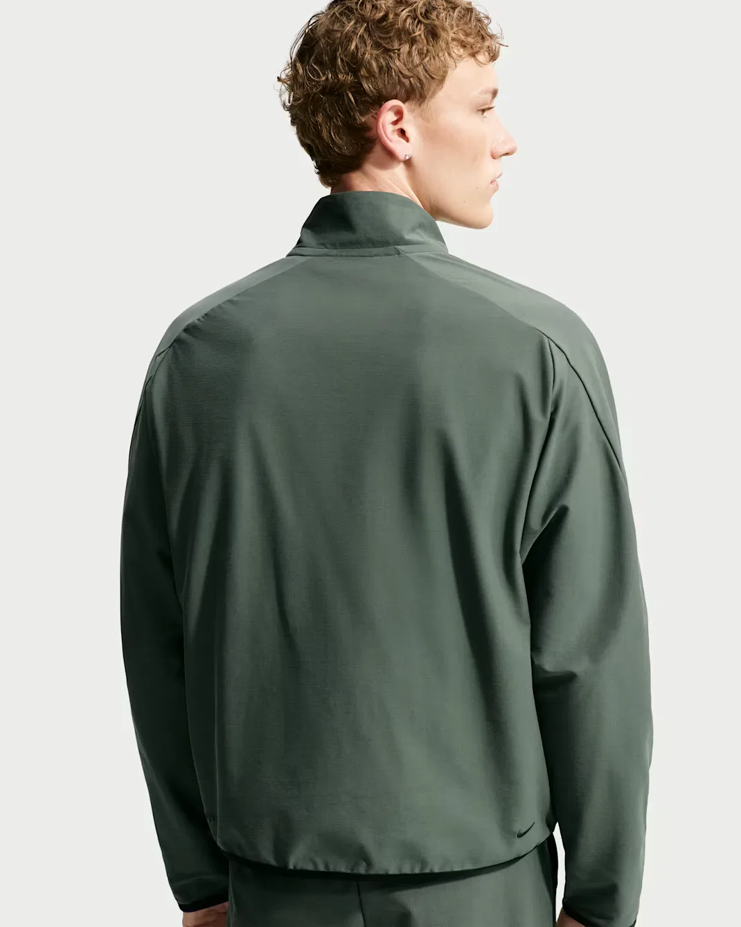 Мужская спортивная куртка Dri-FIT Shori Knit Nike Sportswear Tech, Camo Green/Black — фото 2