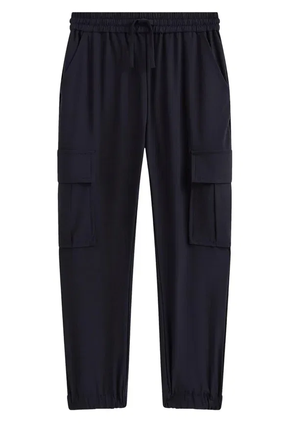 Брюки с карманами карго Cargo trousers Reiss, темно-синий — фото 3