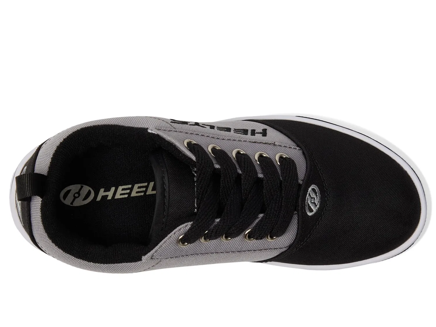 Детские кроссовки для мальчиков с колесиками Gr8 Pro 20 Heelys, Black Grey — фото 2