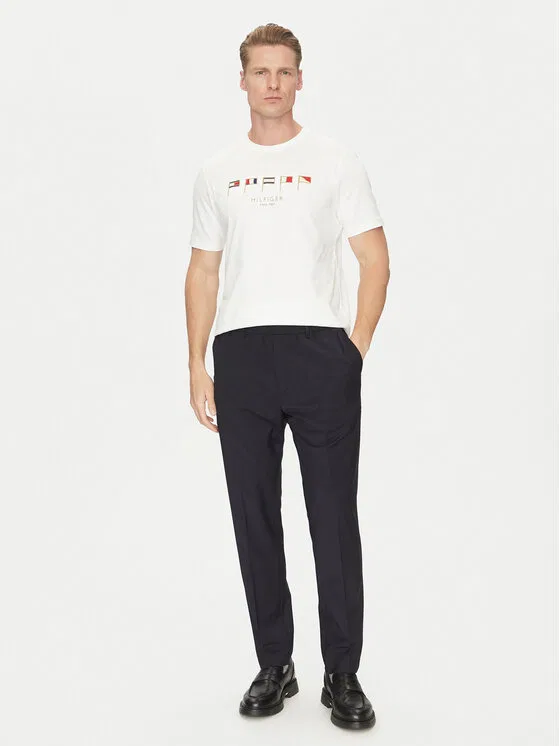 Футболка regular fit Multi Flags Tommy Hilfiger, белый — фото 2