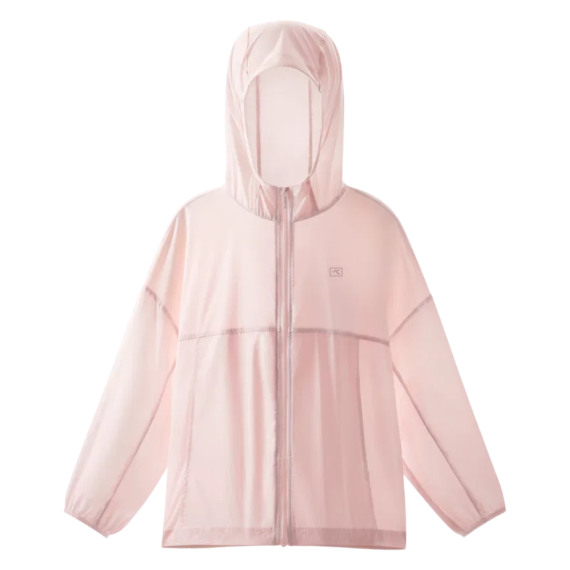 Детская куртка ультралегкая солнцезащитная BANANA IN, Iris Pink