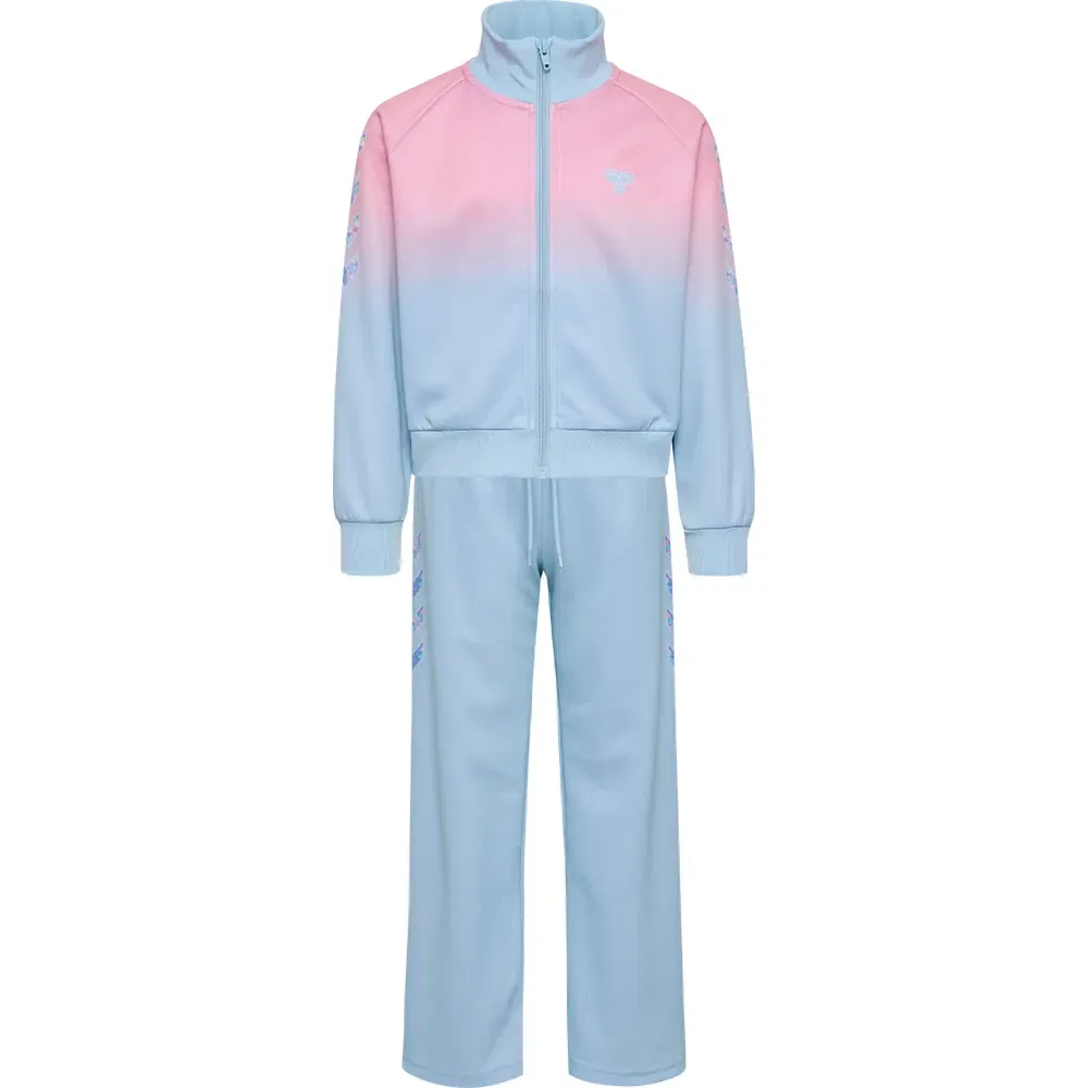 Детский спортивный костюм для девочек Gradient WL Hummel, Blue