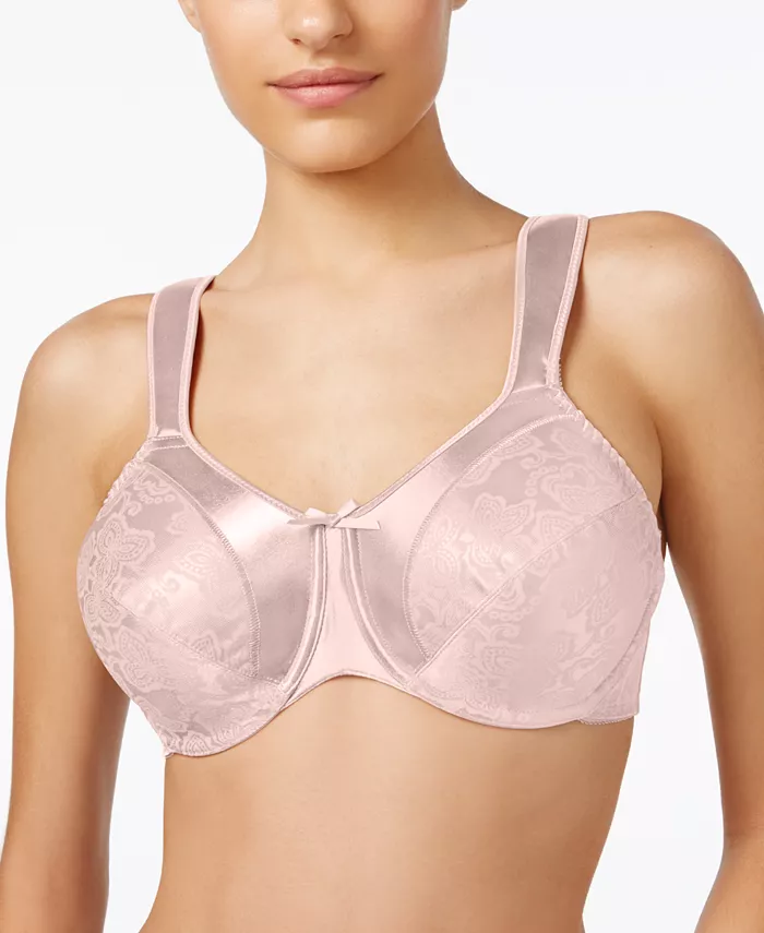 

Бюстгальтер Minimizer Satin Tracings Comfort Strap на косточках 3562 Bali, розовый
