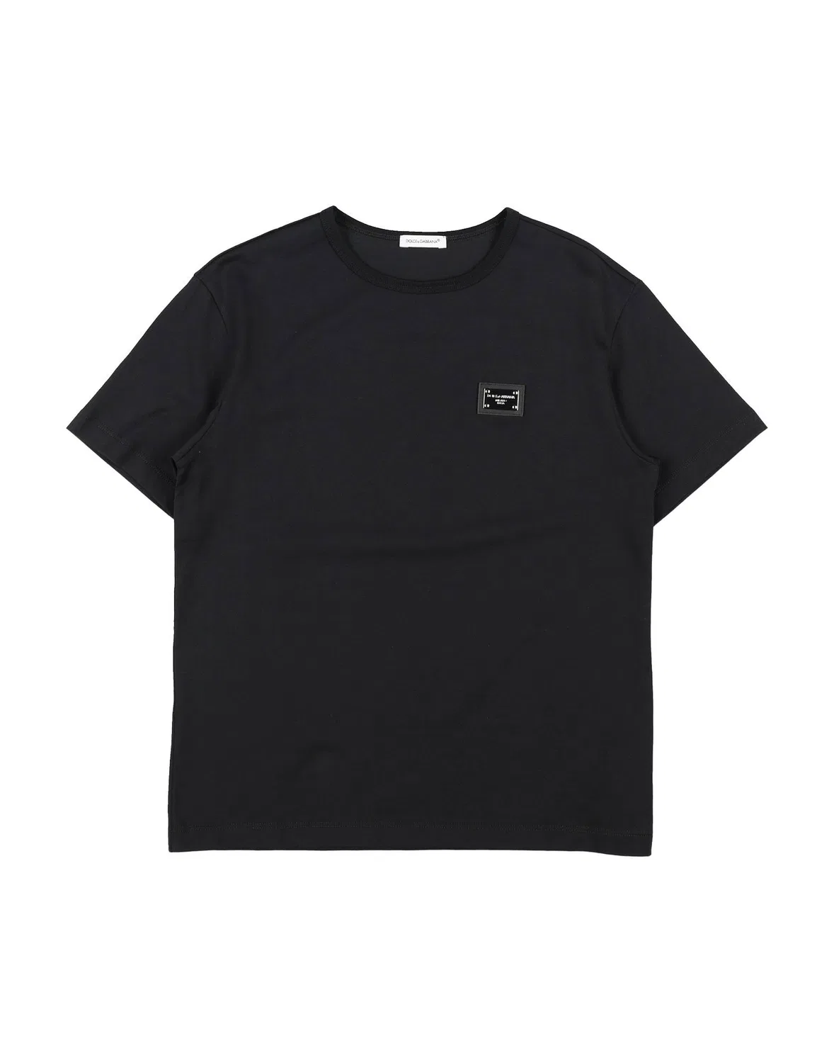 Футболка из джерси с длинным рукавом Dolce&Gabbana, черный