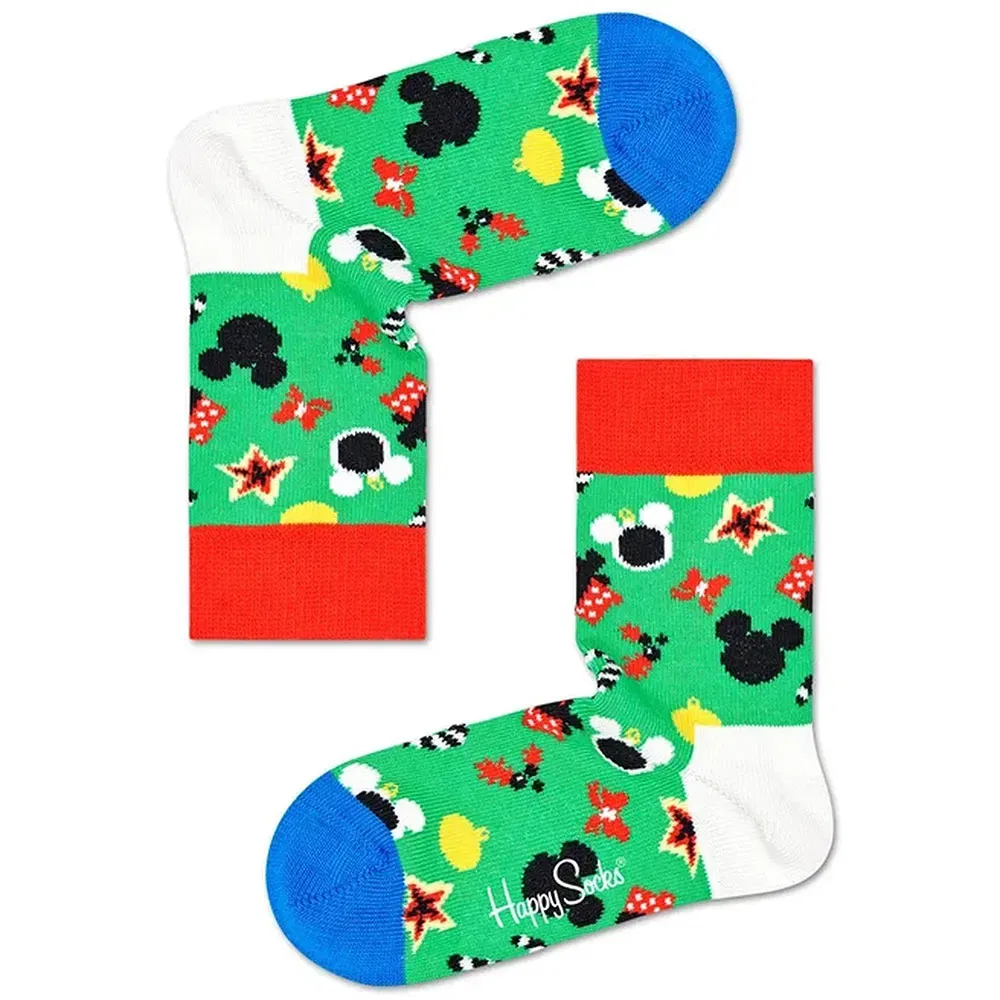 Носки Happy Hollidays Disney Happy Socks, зеленый