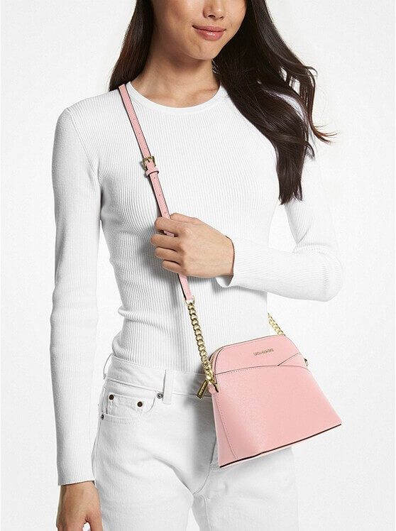 

Сумка кросс-боди Michael Michael Kors Jet Set Travel Medium Dome, розовый