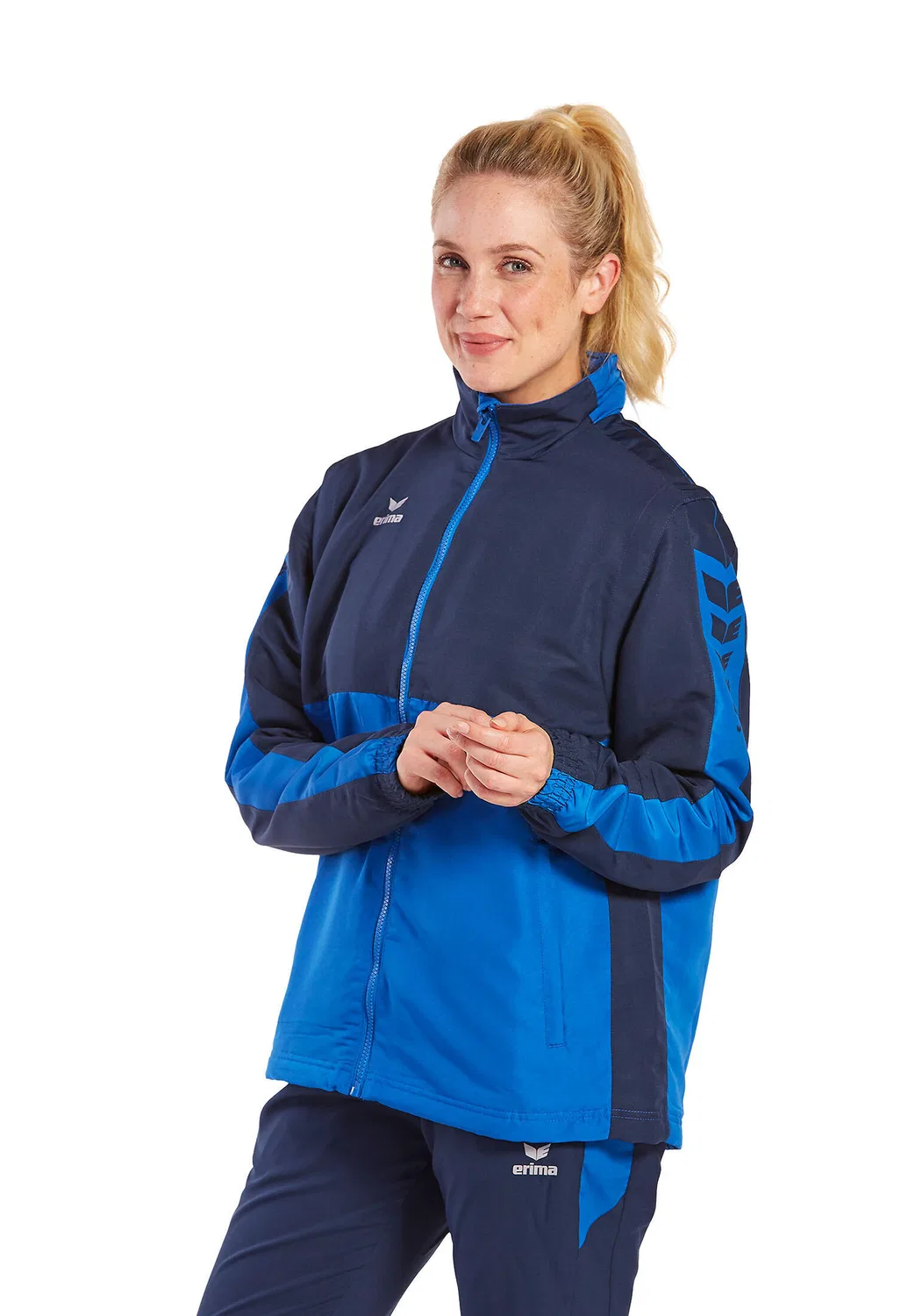Детская куртка с отстегивающимися рукавами Six Wings Erima, Blau Navyblau