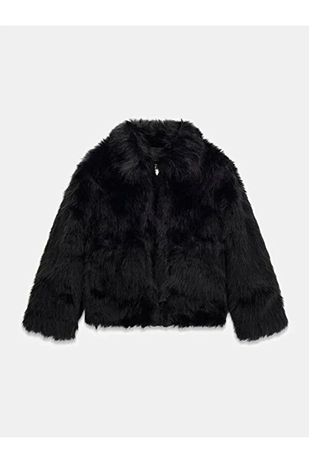 Детская куртка для девочек с принтом Guess, Black