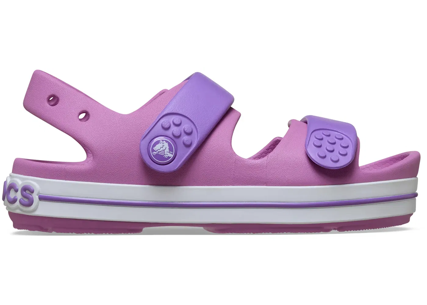 Детские сандалии с принтом Crocs Crocband Cruiser Sandal Crocs, Bubble