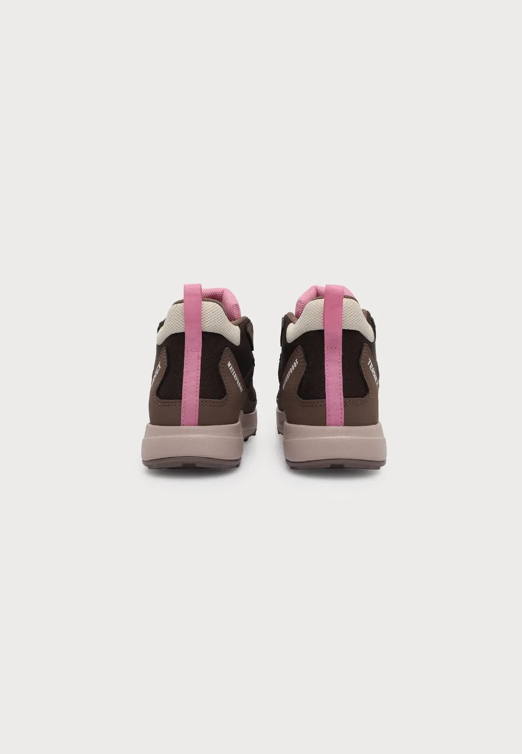 Походные ботинки Anylander средней высоты, унисекс Adidas Terrex, Aurora Coffee/Wonder White/Earth Strata — фото 3