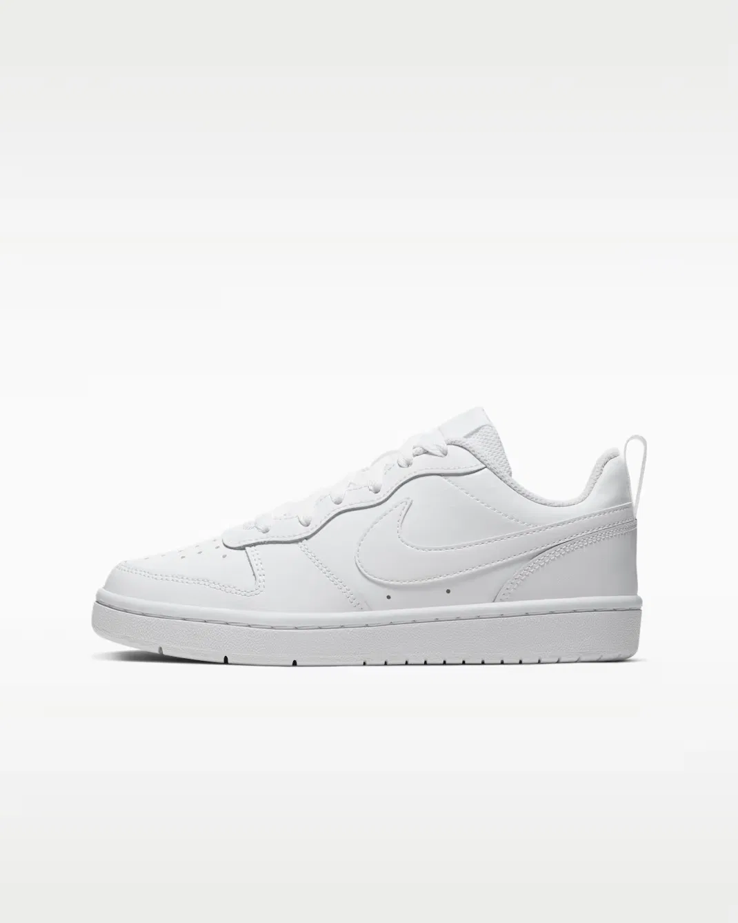 Кроссовки для детей постарше Nike Court Borough Low 2, White/White/White