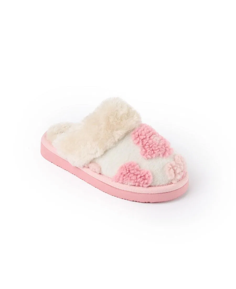 Детские тапочки Flower Scuff с мягкой подкладкой Minnetonka, Blush