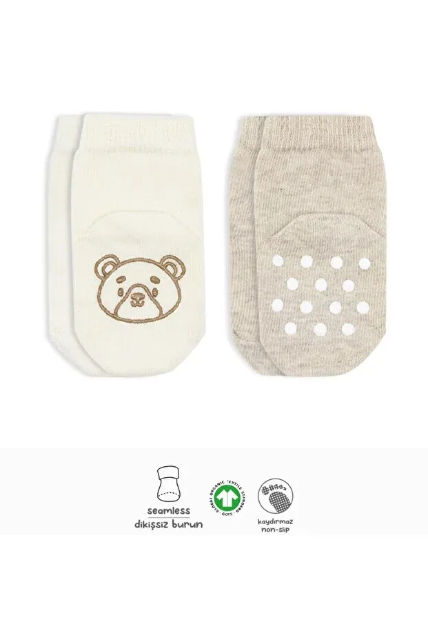 Детский комплект носков для новорожденных хлопковый Basics Store, White