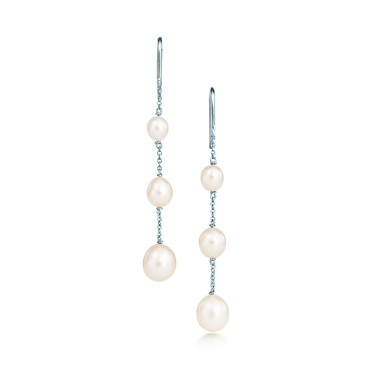 

Серьги Tiffany & Co. Elsa Peretti Pearls by the Yard, серебро