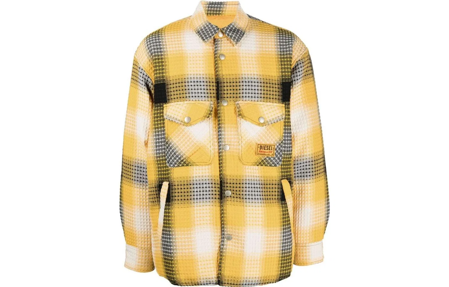 Куртка мужская с лацканами, тонкая, DIESEL, Yellow