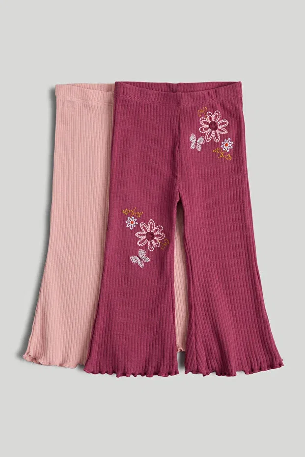 Детские спортивные штаны для девочек с принтом Spanish Style Mothercare, Pink