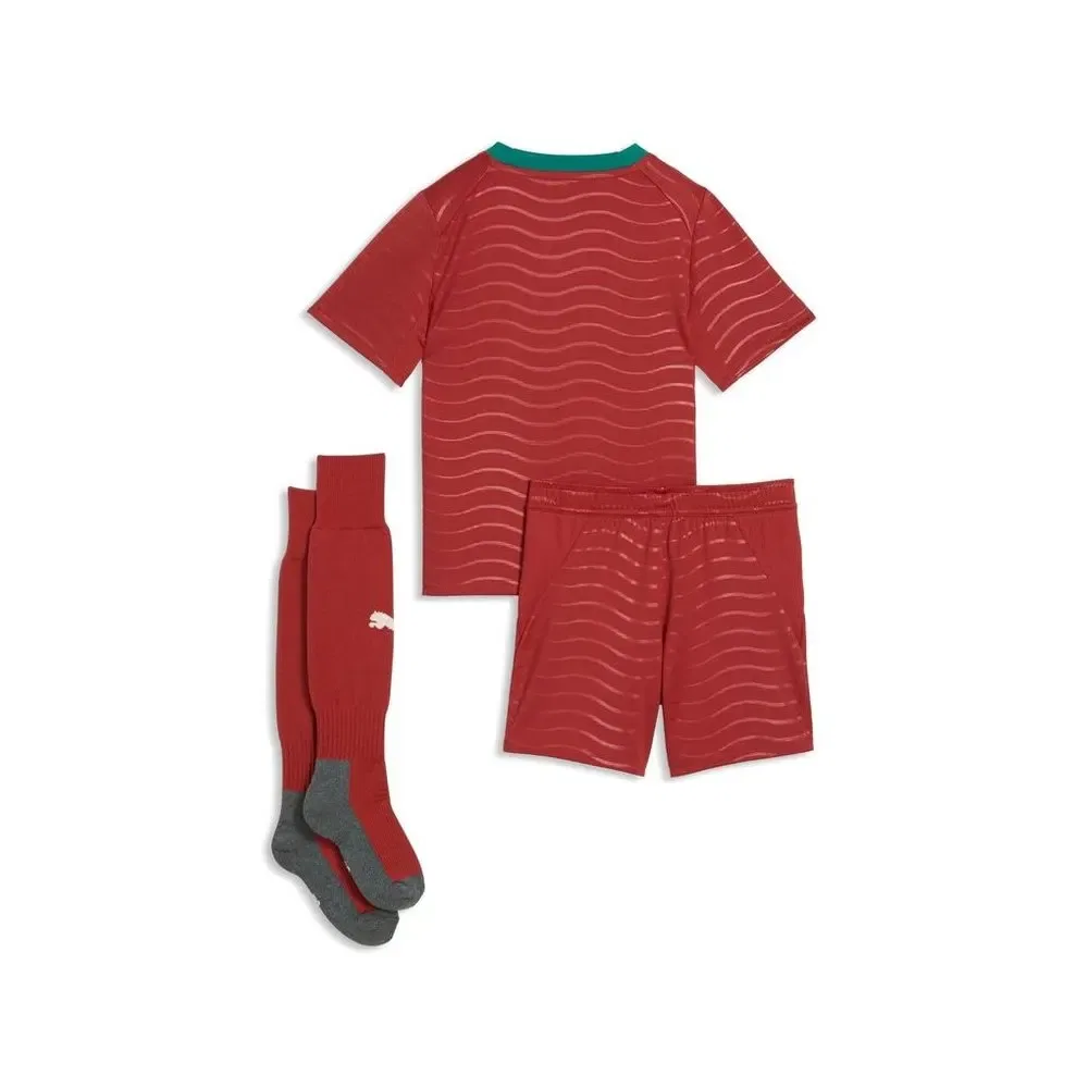 Спортивный костюм детский с логотипом Fpf Home Minikit Puma, красный — фото 2