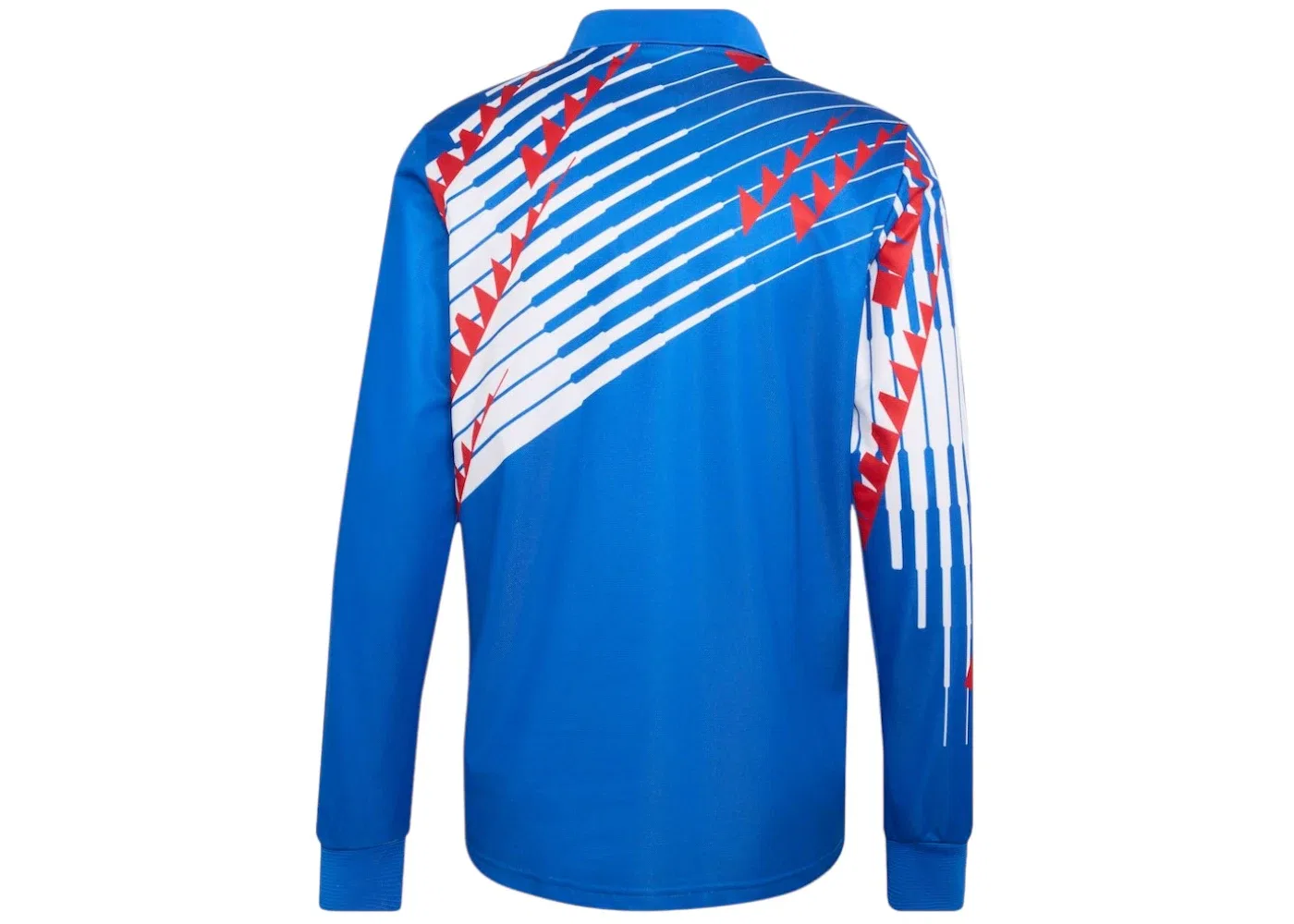 Мужская футбольная футболка с длинным рукавом Adidas Japan 1993 Bringback LS Jersey, Blue/White — фото 2