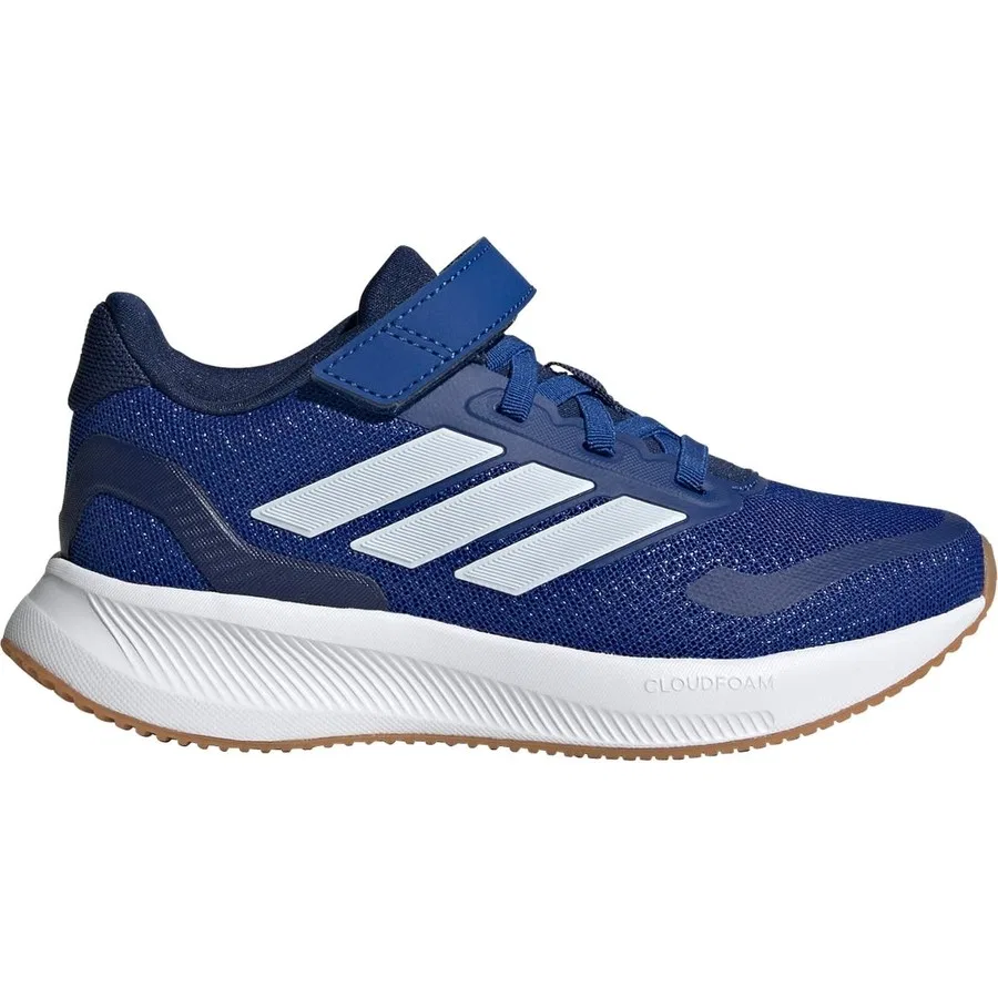 Детские спортивные кроссовки с липучкой Runfalcon 5 Shoes Kids adidas, Фиолетовый