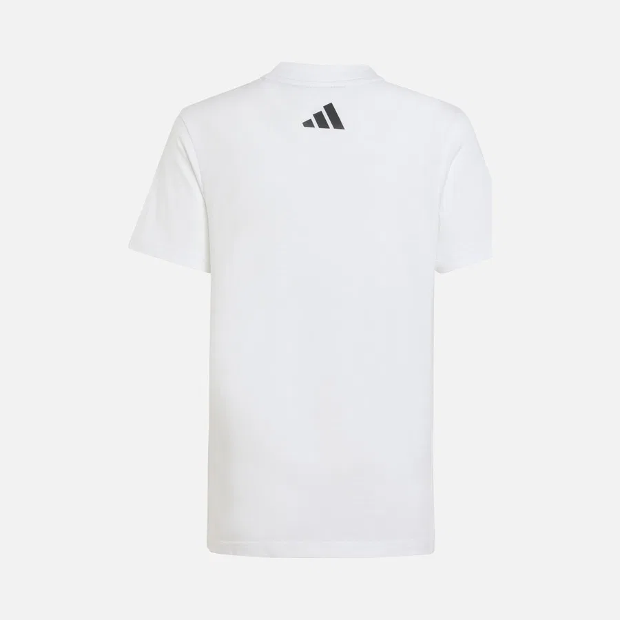 Детская футболка с длинным рукавом Mercedes Dna Gf Tee adidas, Белый — фото 2