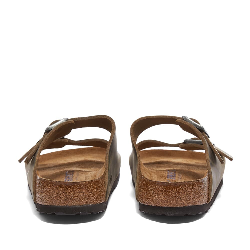 Сандалии Birkenstock Arizona Soft Footbed Oiled Leather, хаки — фото 3