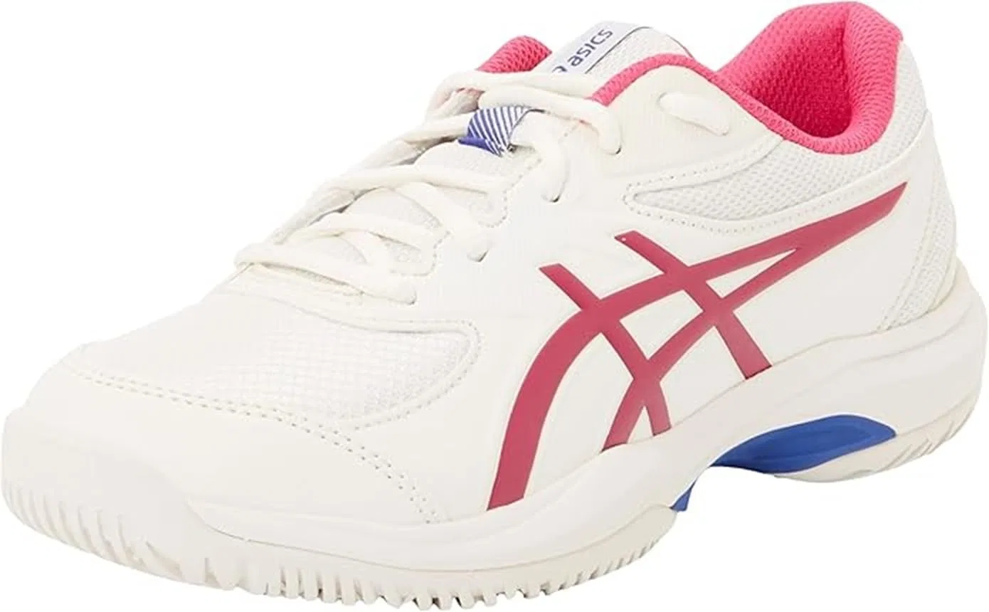 Детские кроссовки для мальчиков с улучшенной вентиляцией Gel-Game 10 GS ASICS, Cream Bright Rose