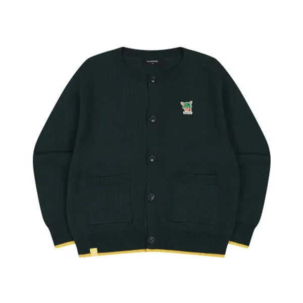 Кардиган с логотипом Autumn, RC 0001 Kangol Kids, зеленый