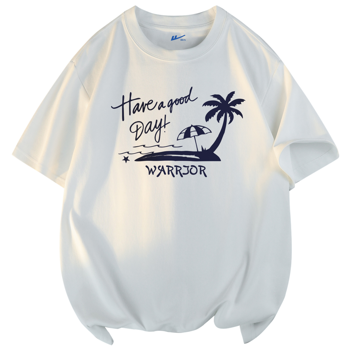 

Футболка унисекс WARRIOR, белый