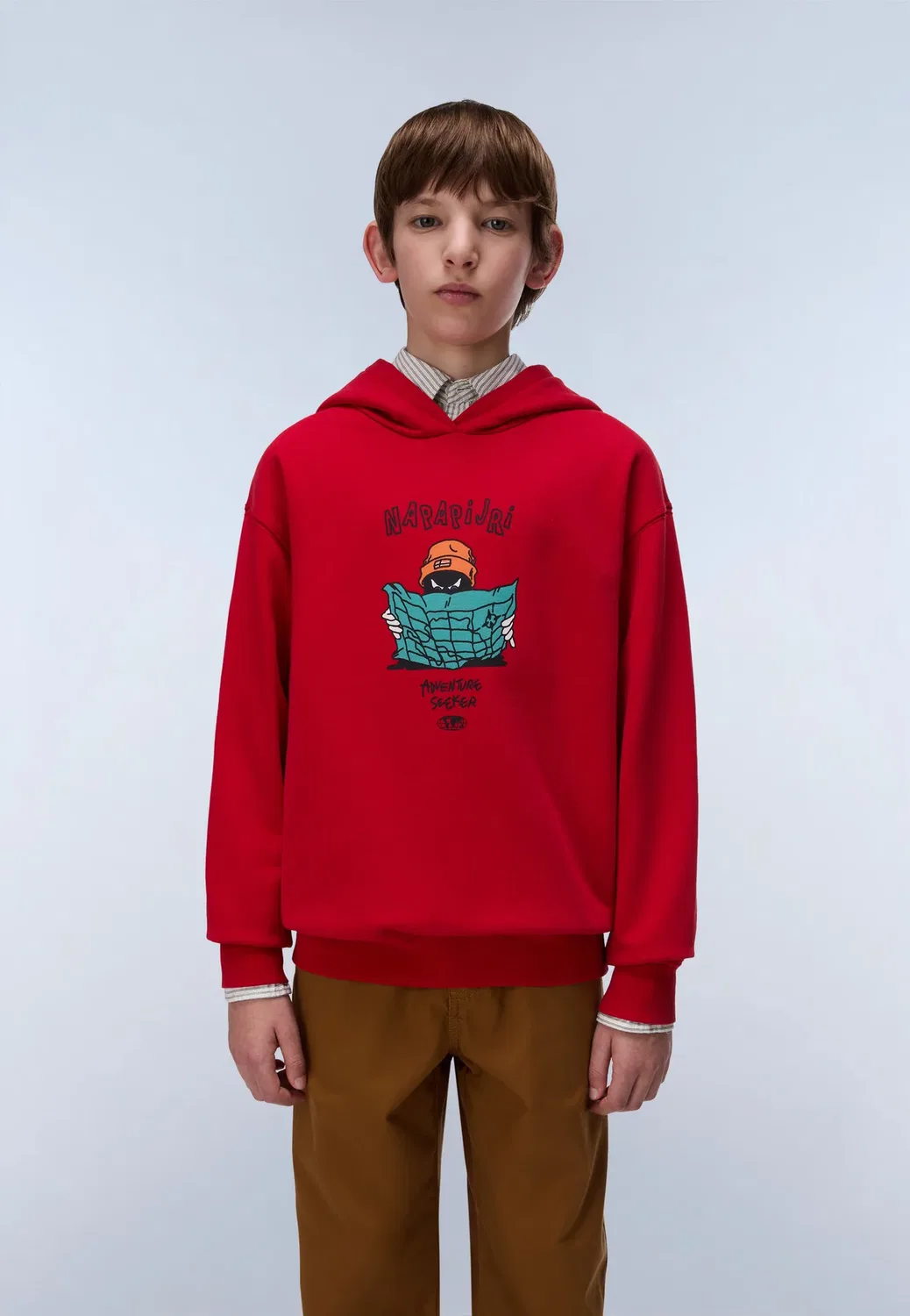 Флейн - толстовка Napapijri, Medium Red
