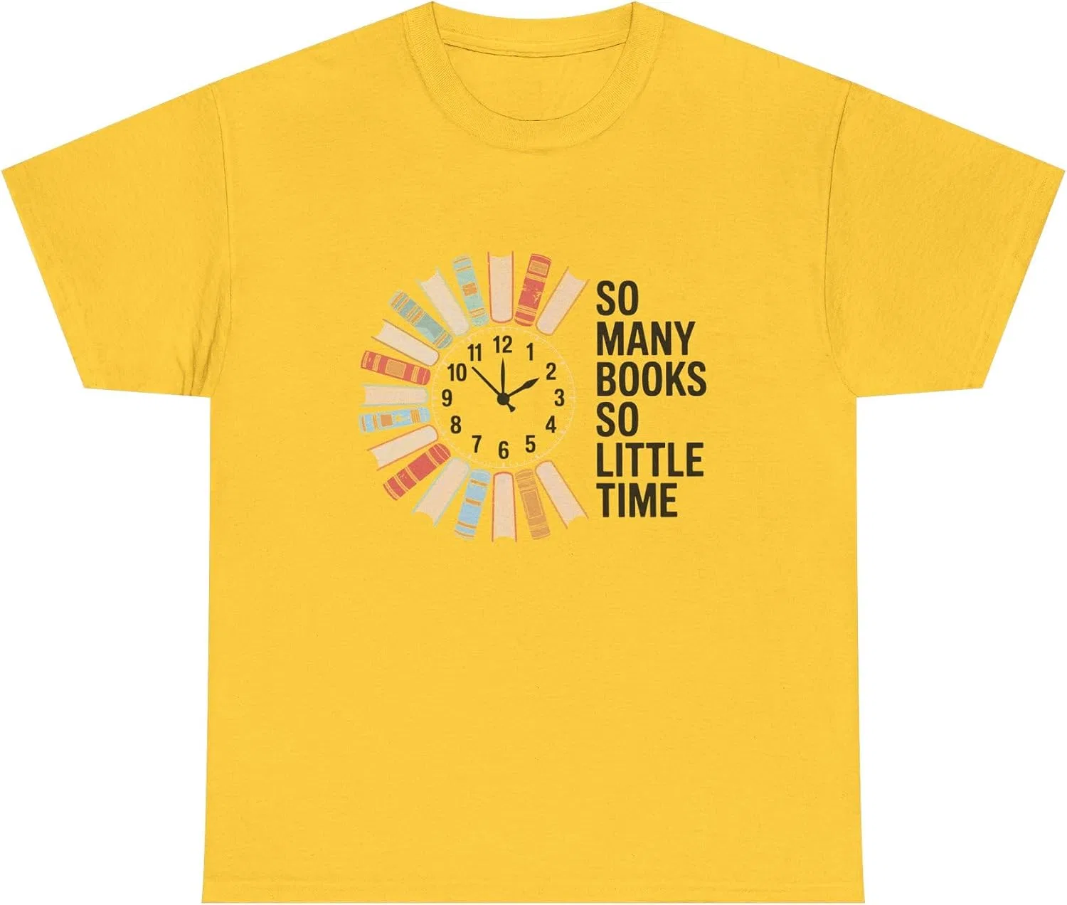 Женская футболка с принтом So Many Books So Little Time, Daisy
