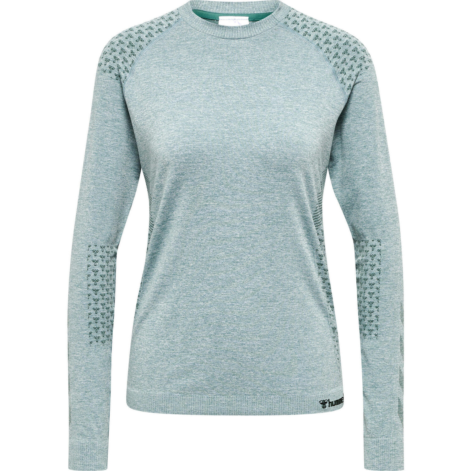 

Hmlci Бесшовная футболка L/S Футболка L/S Женская HUMMEL, Светло-синий