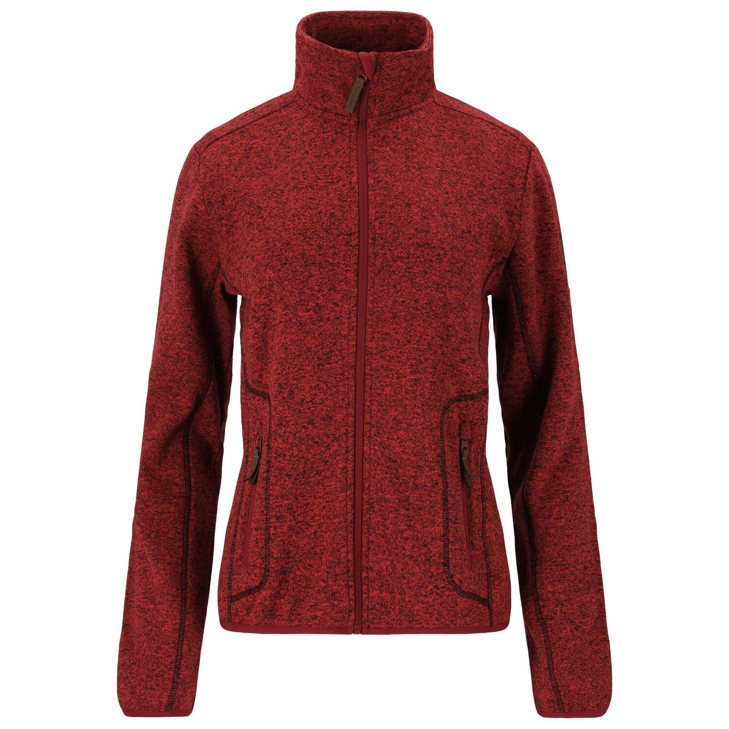 

Куртка Gipfelgluck Midlayer Ilona Hiking водонепроницаемая, красный