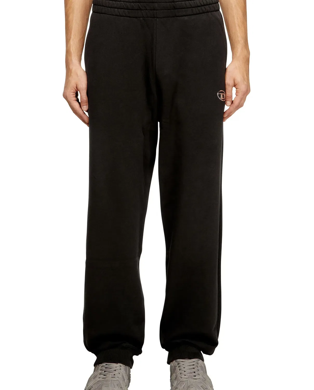 Мужские спортивные штаны из хлопка Oval D Metálico Diesel, Negro