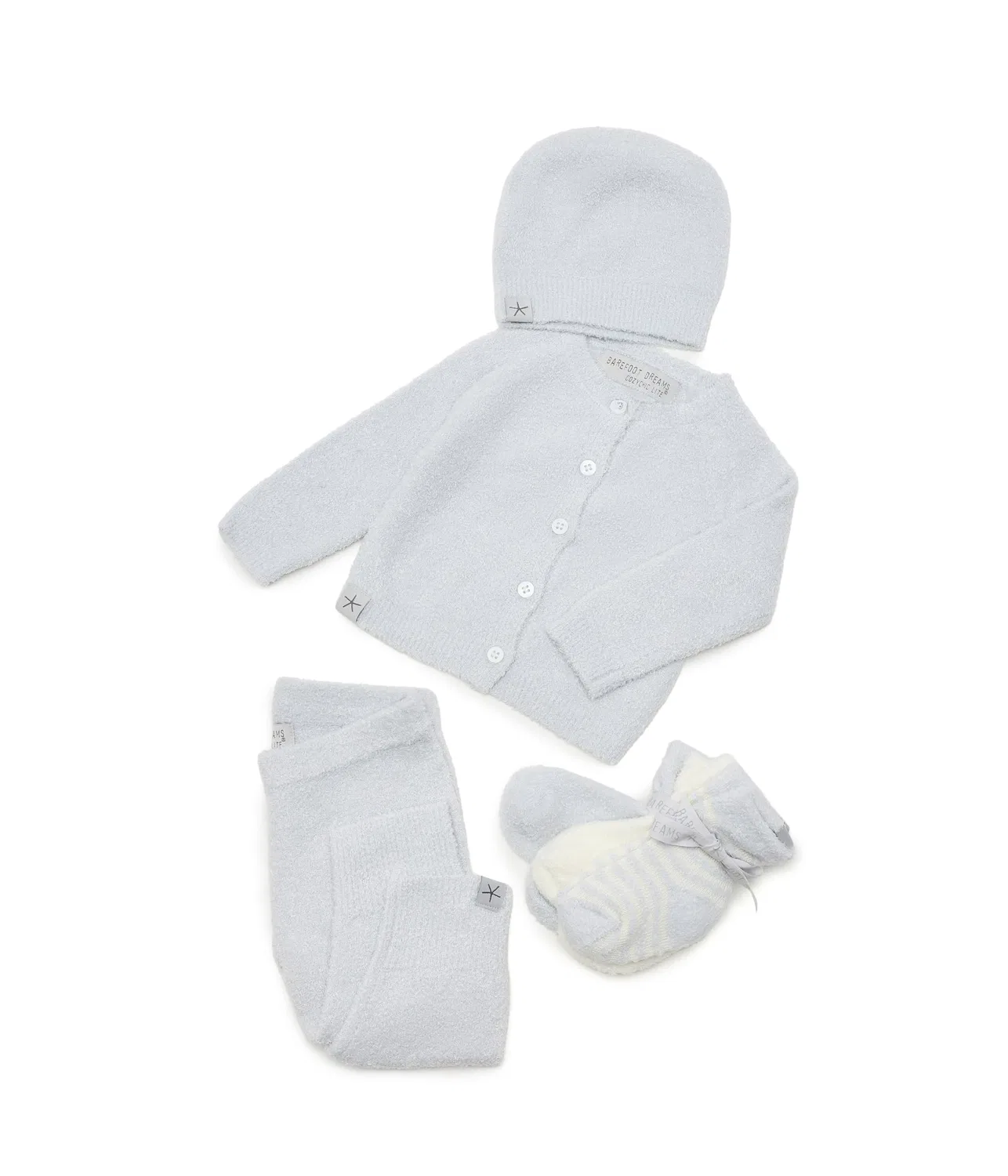 Набор Cozychic Lite для новорожденных (младенцев) Barefoot Dreams Kids, Blue — фото 2