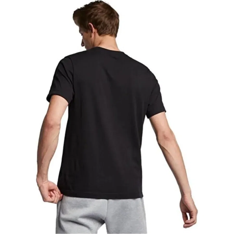 Футболка с коротким рукавом, с принтом, Sportswear Jdi, Nike, Черный — фото 4