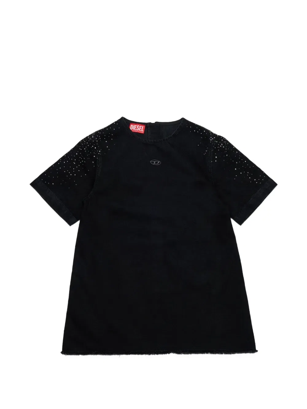 Платье с заклепками Diesel Kids, черный