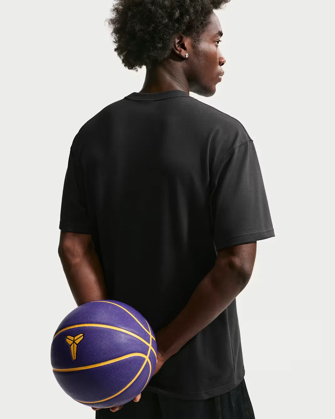 Мужская баскетбольная футболка Nike Dri-FIT Kobe, Black — фото 2