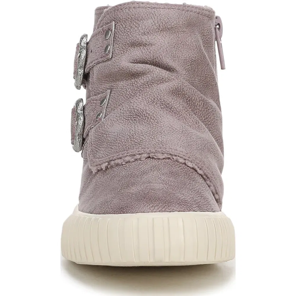 Детские высокие кроссовки Whisker-K Blowfish Malibu, Dusty Lavender Faux Leather — фото 3