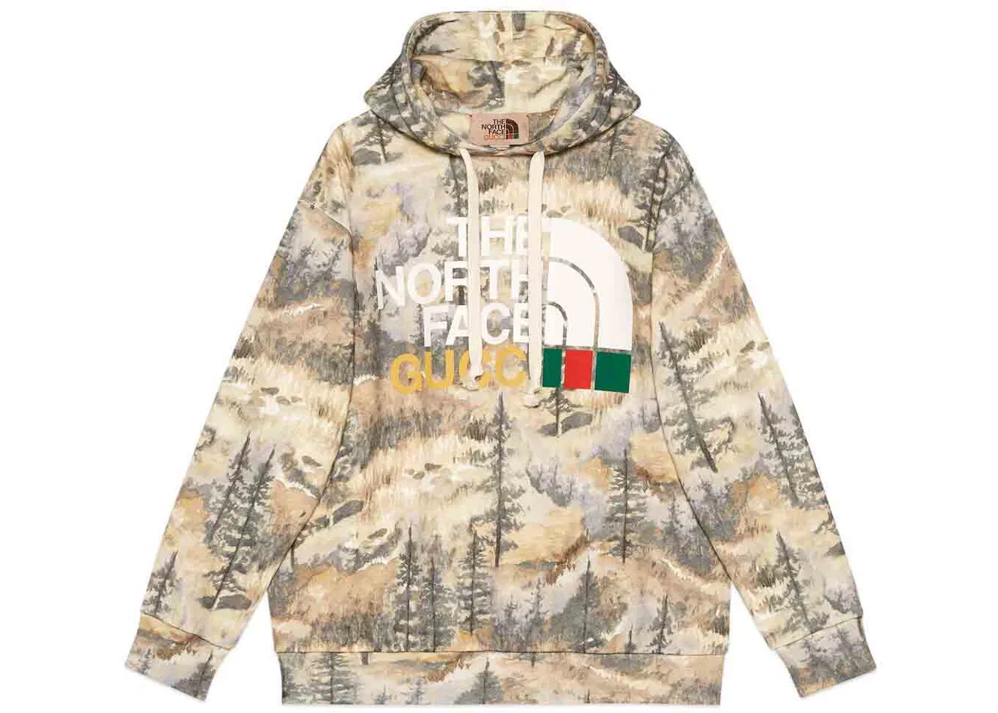 Мужской свитшот с лесным принтом Sweatshirt Gucci, Forest Print